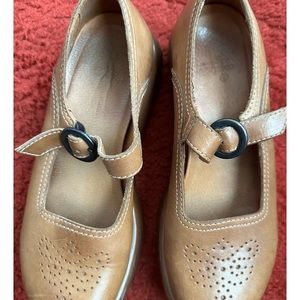 Leather Mary Janes